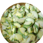 raw mango before brining